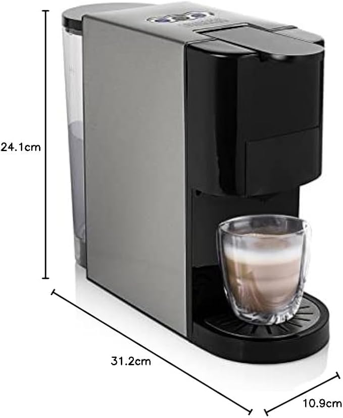 Machine à café - Multicapsules - 0,8 L - 1450 W - Premium Quality