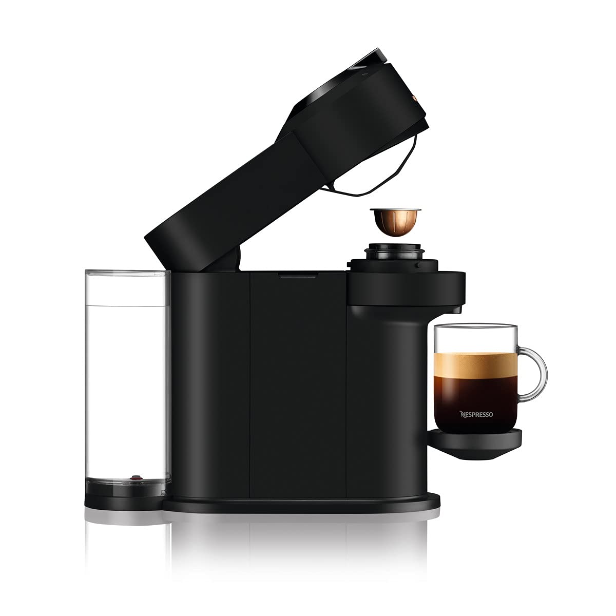 Vertuo Next Machine à café et expresso avec WIFI et Bluetooth intégrés, Noir mat - Premium Quality