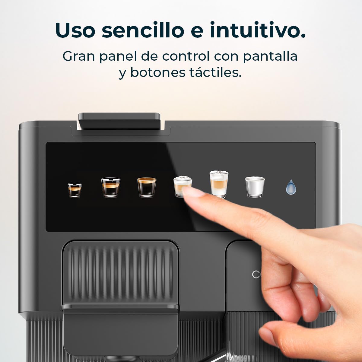 Machine a Café FreeStyle Latte. Cafetière à Capsules avec Réservoir à Lait 400 ml - Premium Quality