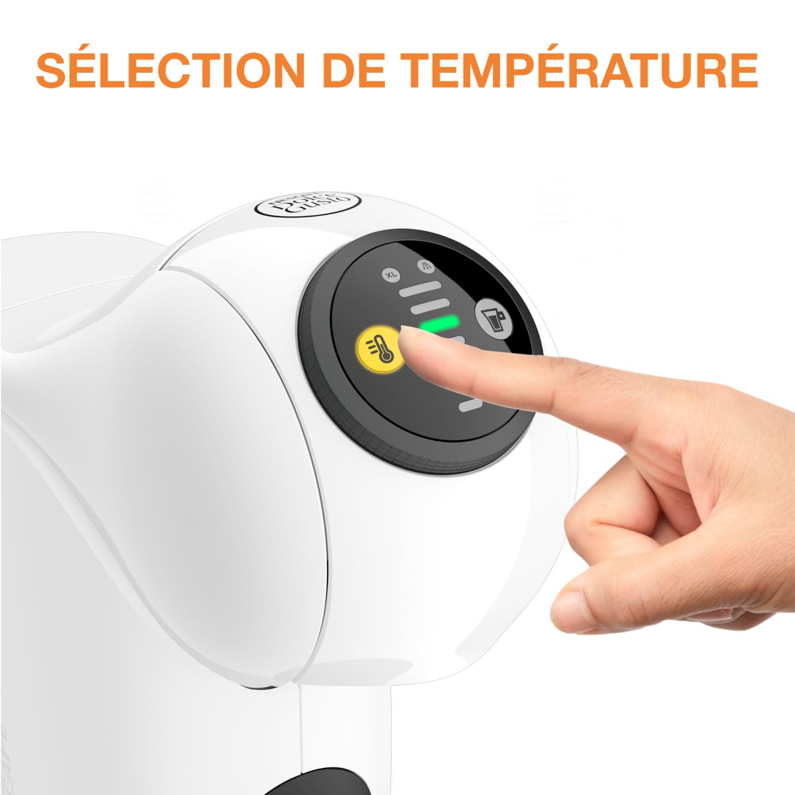 Machine à café dosettes pour multi-boissons, Compacte, Fonction XL, Cafetière espresso, Arrêt automatique, Genio S - Premium Quality