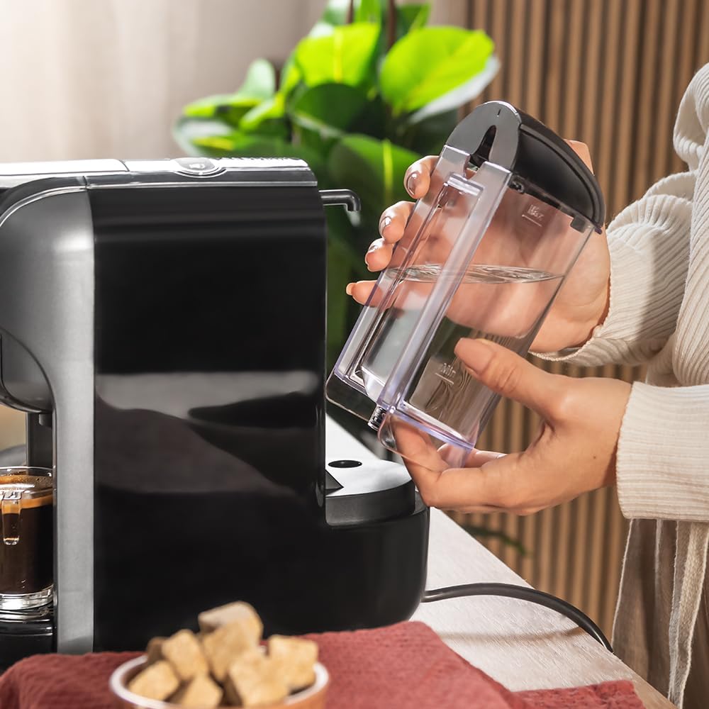 Cafetière espresso très compacte 3 en 1, machines à café à capsules Noir - Premium Quality