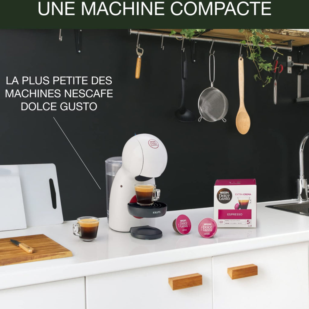 Machine à café capsules, 15 bars, Multi-boisson, Mode économie, Piccolo XS - Premium Quality