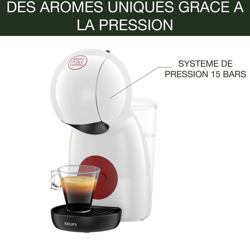 Machine à café capsules, 15 bars, Multi-boisson, Mode économie, Piccolo XS - Premium Quality