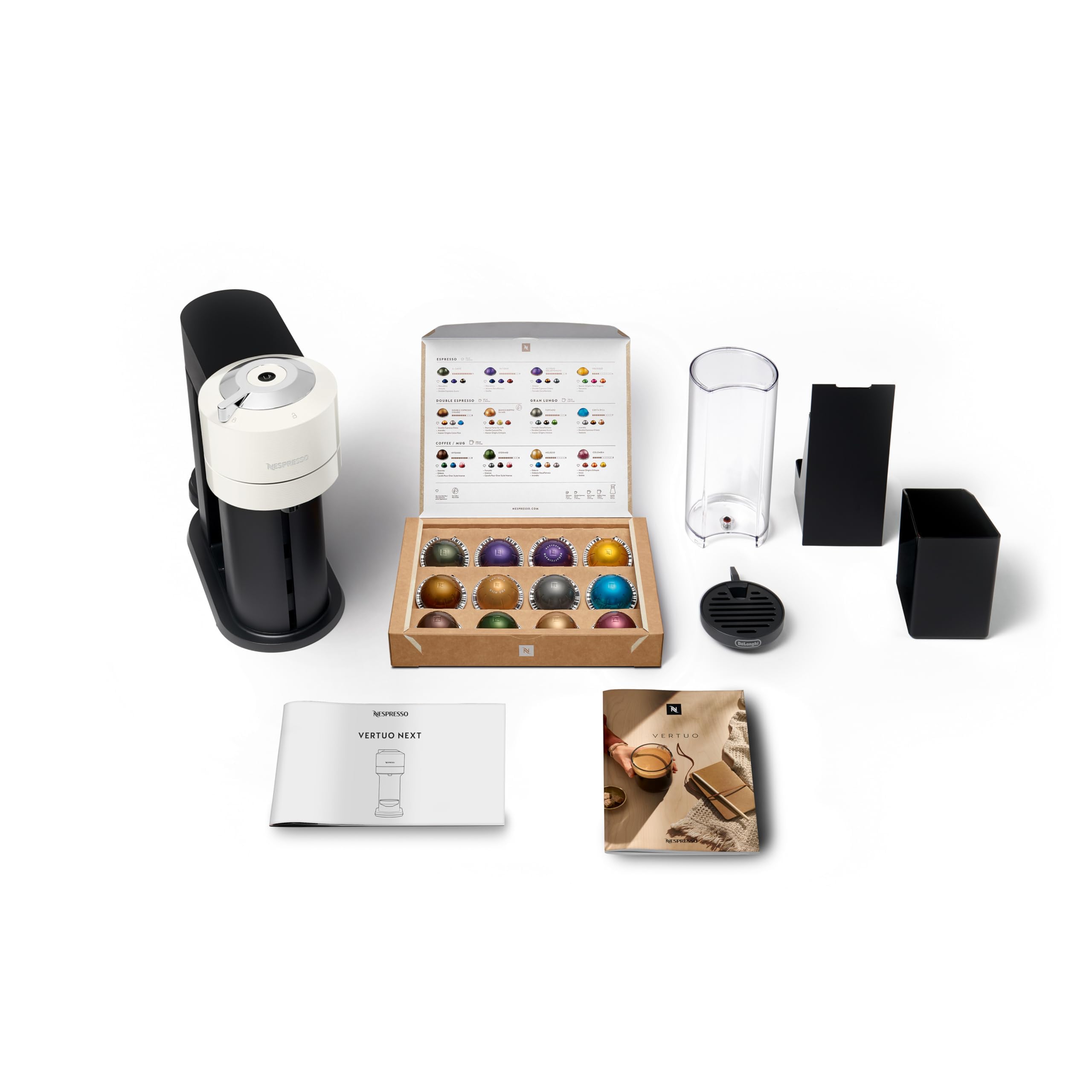 Machine à café Vertuo Next Blanc, 1.1L - Premium Quality