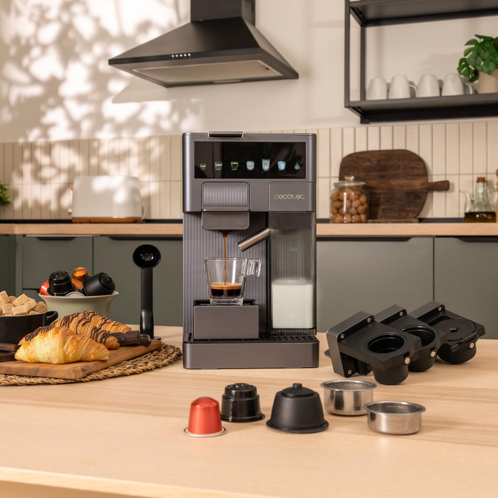 Cafetières à Capsules FreeStyle Latte T. Cafetière multifonctionnelle,1350 W avec réservoir de 400 ml - Premium Quality